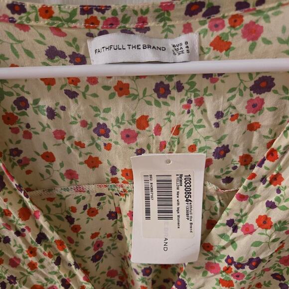 Faithfull The Brand Floral Mini Dress (NWT) - Picture 4 of 5